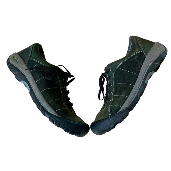 Keen Shoes - Keen Presidio Black Smoke Walking, Hiking, Biking Shoes Size 10